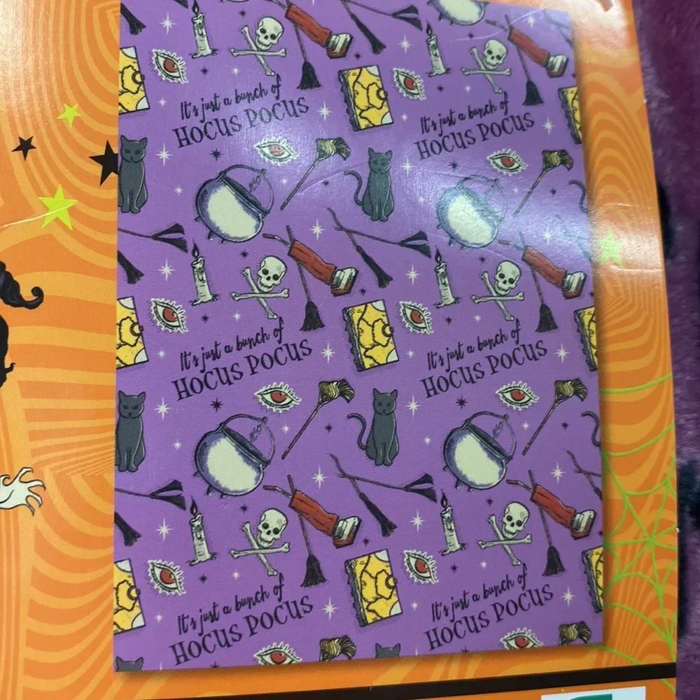 Disney Hocus Pocus Ultra Plush Throw Blanket NWT